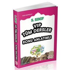 5.Sınıf VIP Tüm Dersler Konu Anlatımı - Editör Yayınları