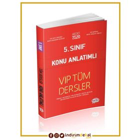 5.Sınıf VIP Tüm Dersler Konu Anlatımı - Editör Yayınları