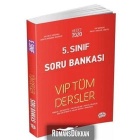 5.Sınıf VIP Tüm Dersler Soru Bankası - Editör Yayınları