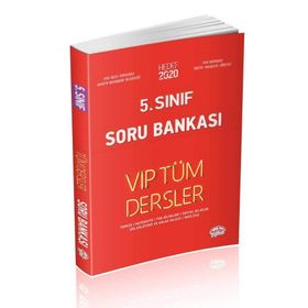 5.Sınıf VIP Tüm Dersler Soru Bankası - Editör Yayınları