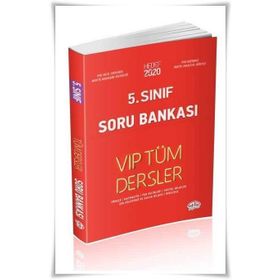 5.Sınıf VIP Tüm Dersler Soru Bankası - Editör Yayınları