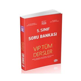 5.Sınıf VIP Tüm Dersler Soru Bankası - Editör Yayınları