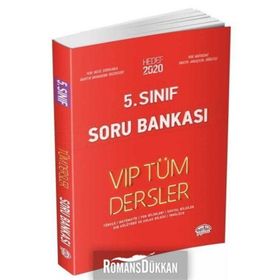 5.Sınıf VIP Tüm Dersler Soru Bankası - Editör Yayınları