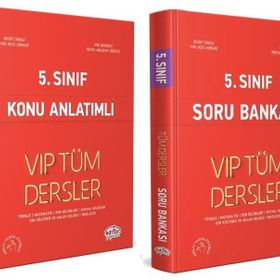 5.Sınıf VIP Tüm Dersler Soru Bankası - Editör Yayınları