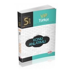 5. Sınıf VIP Türkçe Konu Anlatımlı Editör Yayınları