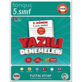 5. Sınıf Yazılı Denemeleri 2. Dönem 1 ve 2. Yazılı - Tonguç Akademi