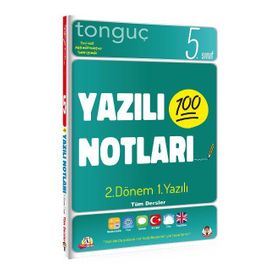 5. Sınıf Yazılı Notları 2. Dönem 1. Yazılı-Tonguç Akademi