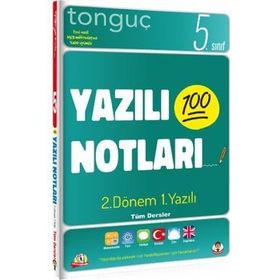 5. Sınıf Yazılı Notları 2. Dönem 1. Yazılı-Tonguç Akademi