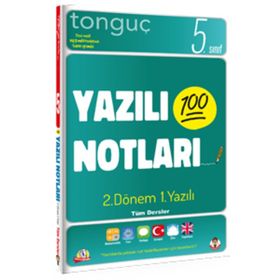 5. Sınıf Yazılı Notları 2. Dönem 1. Yazılı-Tonguç Akademi