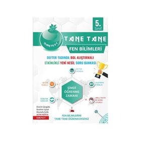 5. Sınıf Yeşil Tane Tane Fen Bilimleri Soru Bankası Nartest Yayınevi