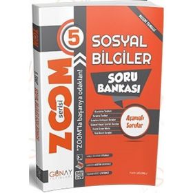 5.Sınıf Zoom Serisi Sosyal Bilgiler Soru Bankası-Günay Yayınları