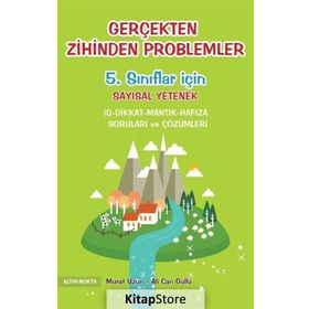 5.sınıflar İçin Gerçekten Zihinden Problemler Altın Nokta Yayınları