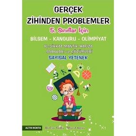 5.sınıflar İçin Gerçekten Zihinden Problemler Altın Nokta Yayınları