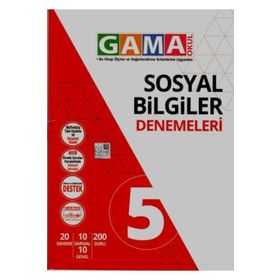 5 Sosyal Bilgiler Denemeleri Gama Yayınları