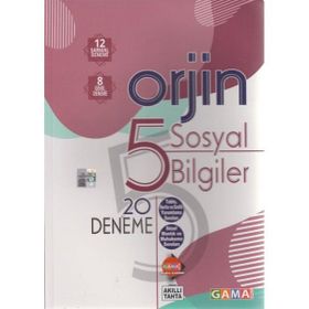 5 Sosyal Bilgiler Denemeleri Gama Yayınları