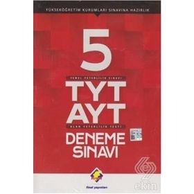 5 TYT AYT Deneme Sınavı Kollektif Final Yayın Dağıtım Pazarlama