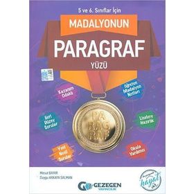 5. ve 6. Sınıf Paragraf ve Mantık Madalyonun Yüzü Gezegen Yayınları