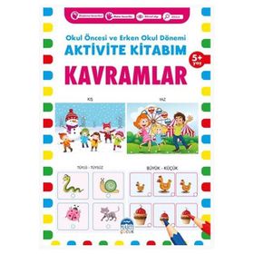 +5 Yaş Aktivite Kitabım – Kavramlar - Martı Çocuk