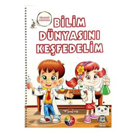 +5 Yaş Bilim Dünyasını Keşfedelim Kitabı-Beyaz Pusula Yayınları