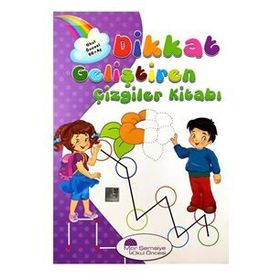 +5 Yaş Dikkat Geliştiren Çizgiler Kitabı-Mor Şemsiye Yayınları