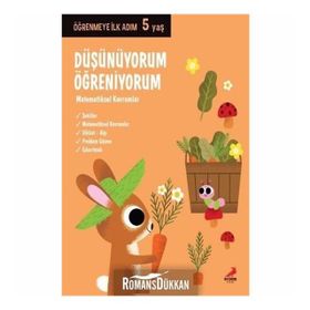 5 Yaş Düşünüyorum Öğreniyorum Okul Öncesi Kitap Erdem Yayınları