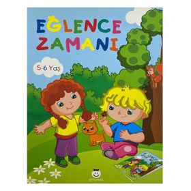 5 Yaş Eğlence Zamanı Kitabı-Şiir Çocuk Yayınları