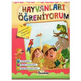 +5 Yaş Hayvanları Öğreniyorum-Teleskop Yayınları