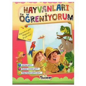 +5 Yaş Hayvanları Öğreniyorum-Teleskop Yayınları