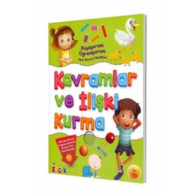5+ Yaş Kavramlar ve İlişki Kurma Büyüyorum Öğreniyorum Okul Öncesi Etkinlikleri - Beyaz Balina Yayınları