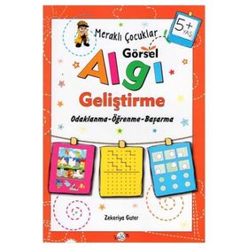 +5 Yaş Meraklı Çocuklar Görsel Algı Geliştirme-Kukla Yayınları