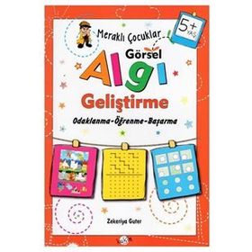 +5 Yaş Meraklı Çocuklar Görsel Algı Geliştirme-Kukla Yayınları
