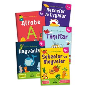 5 Yaş Noktaları Birleştirelim Seti 5 Kitap