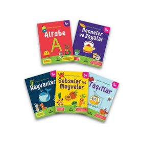 5 Yaş Noktaları Birleştirelim Seti 5 Kitap
