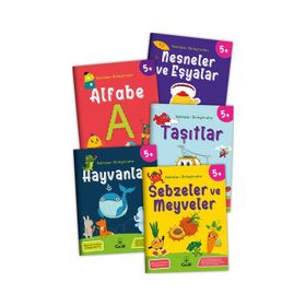 5 Yaş Noktaları Birleştirelim Seti 5 Kitap