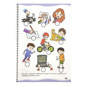 +5 Yaş Sosyal Duyusal Alan Eğitici Kitap Eğiten Yayınları