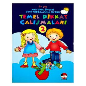 +5 Yaş Temel Dikkat Çalışmaları 2 -Şiir Çocuk Yayınları