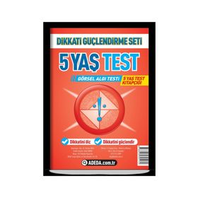 5 Yaş Test Görsel Algı Seti - 5 Yaş Test Kitapçığı - Doç. Dr. Osman Abalı