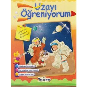 +5 Yaş Uzayı Öğreniyorum-Teleskop Yayınları