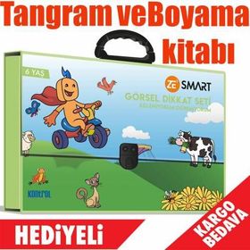 5 Yaş ZE² Smart Görsel Dikkat Seti - kollektif