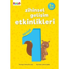 +5 Yaş Zihinsel Gelişim Etkinlikleri Seviye 1 - Eolo Yayınları
