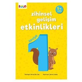 +5 Yaş Zihinsel Gelişim Etkinlikleri Seviye 1 - Eolo Yayınları