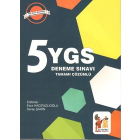 5 YGS Deneme Sınavı Seti Tamamı Çözümlü 2017 - Esra Hacıfazlıoğlu serap sahin