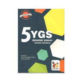 5 YGS Deneme Sınavı Seti Tamamı Çözümlü 2017 - Esra Hacıfazlıoğlu serap sahin