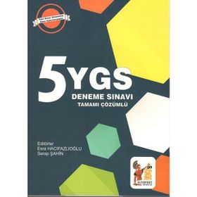 5 YGS Deneme Sınavı Seti Tamamı Çözümlü 2017 - Esra Hacıfazlıoğlu serap sahin