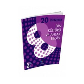 5 Yıldız 8. Sınıf Din Kültürü ve Ahlak Bilgisi 20 Deneme