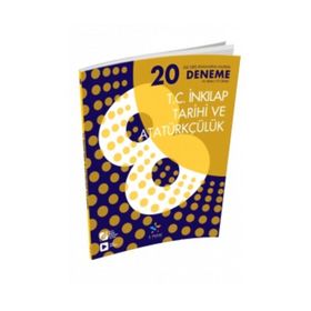 5 Yıldız 8. Sınıf T.C.İnkılap Tarihi ve Atatürkçülük 20 Deneme