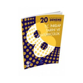 5 Yıldız 8. Sınıf T.C.İnkılap Tarihi ve Atatürkçülük 20 Deneme