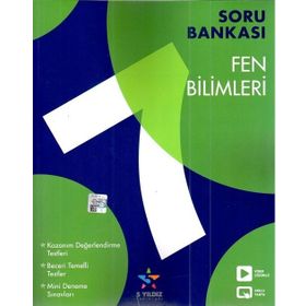 5 Yıldız Yayınları 7. Sınıf Fen Bilimleri Soru Bankası
