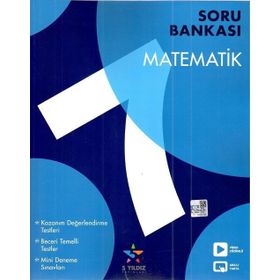 5 Yıldız Yayınları 7. Sınıf Matematik Soru Bankası