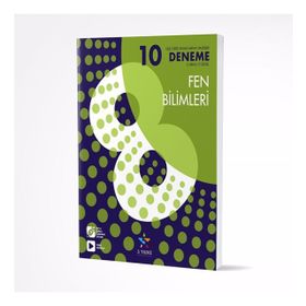 5 Yıldız Yayınları 8. Sınıf Fen Bilimleri 10 Deneme